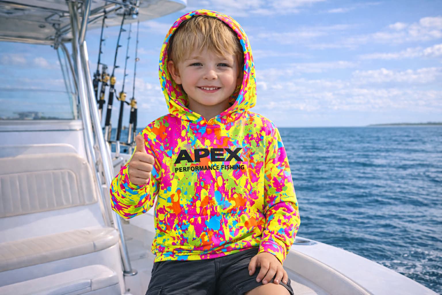 The Offshore Splash Hoodie (Youth)