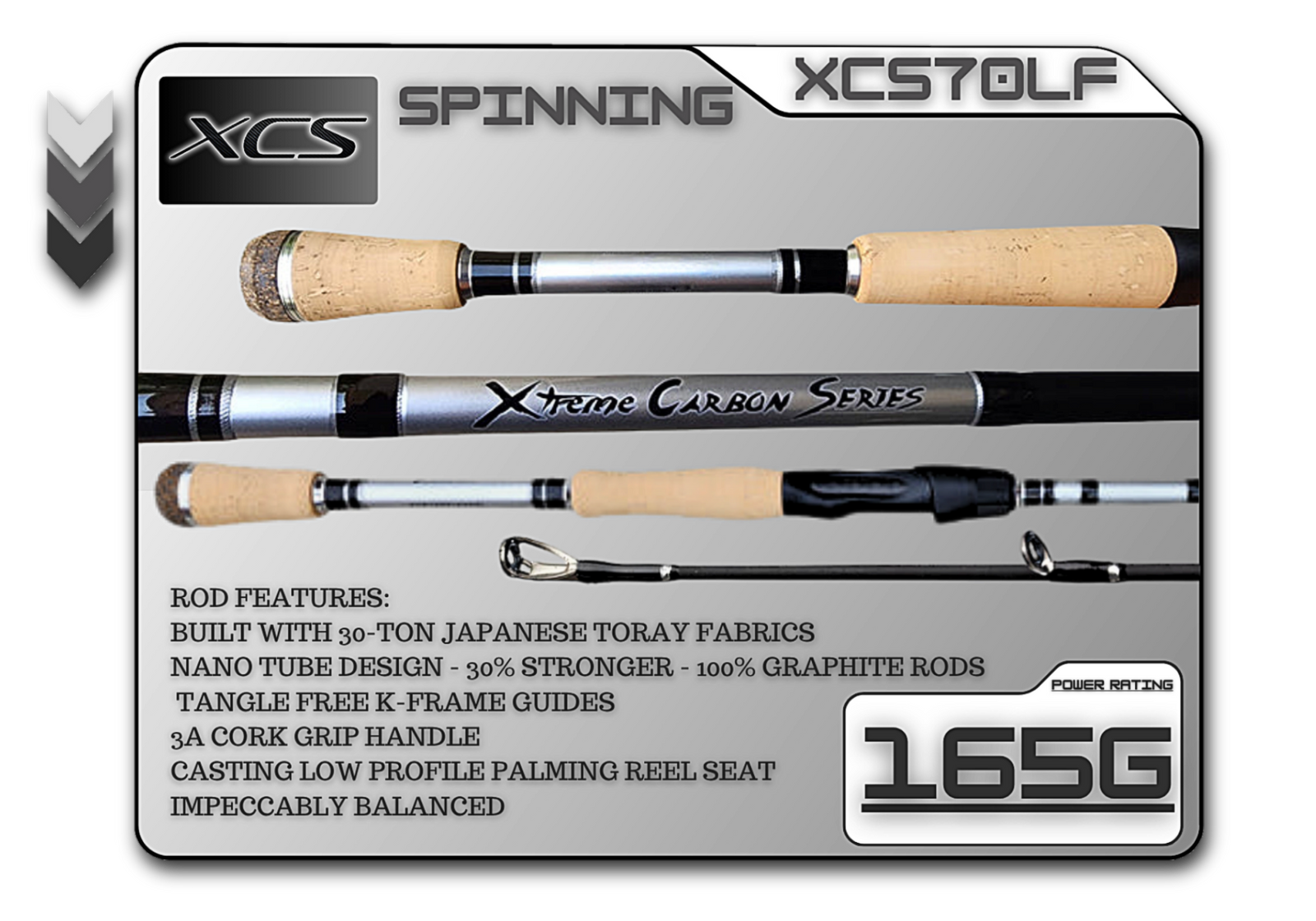 XCS70LF (165g) 7'0