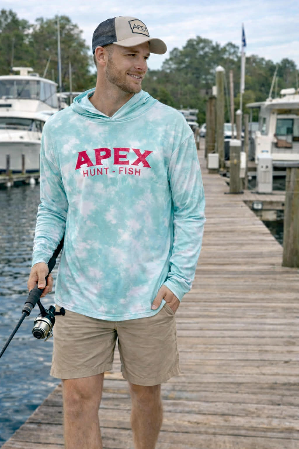 Blue/Pink Hoodie