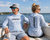 Hookset Blue Ice fishing hoodies lifestyle photo on lake